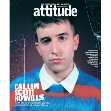 高端高端男模时尚刊英国attitude 2023年1月