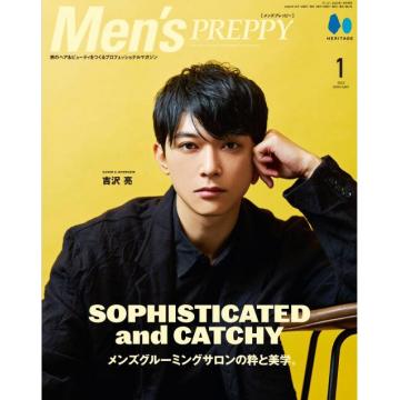 高端男士发型设计刊日本Mens_Preppy 2023年1月