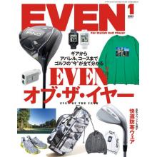 高端高尔夫风格运动时尚刊日本even 2023年1月