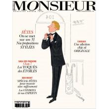 高端男士时尚刊法国Monsieur 2022年12月2023年1月