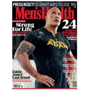 高端男士健身刊英国Mens Health 2023年1、2月