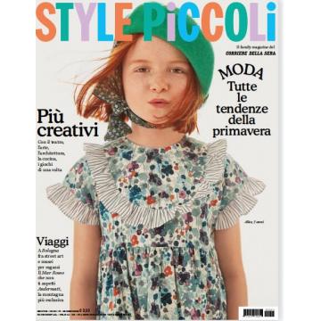 高端儿童时尚刊Corrieredella Sera Style Piccoli 2023年1、2月