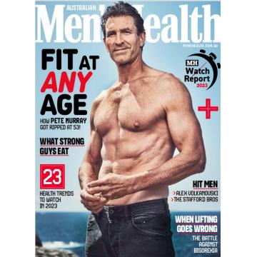 高端男士健身刊澳洲men's health 2023年3月