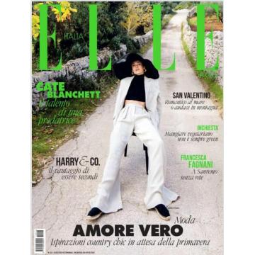高端时尚刊意大利ELLE 2023年2月09