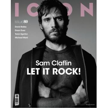 高端男士时尚刊意大利ICON 2023年4月sam claflin