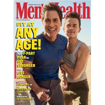 高端男士健身刊美国men_s_health 2023年4月