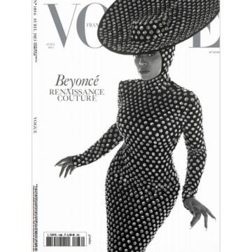 高端时尚刊法国VOGUE 2023年4月碧昂丝