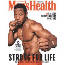 高端男士健身刊南非Men_s_Health 2023年3月