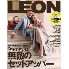 高端男士绅士时尚刊日本leon 2023年5月