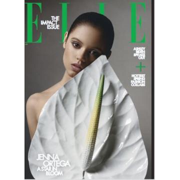 高端时尚刊美国ELLE 2023年4月