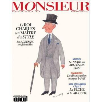 高端男士时尚刊法国Monsieur 2023年4、5月