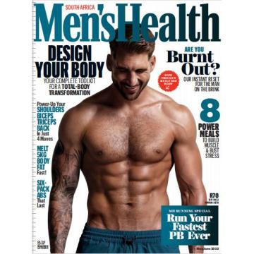 高端男士健身刊南非men's health 2023年5月