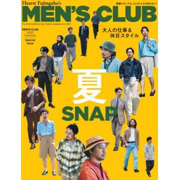 高端男士时尚刊日本men's club 2023年5月夏季刊