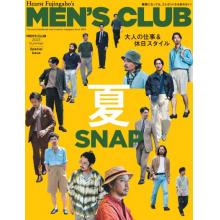 高端男士时尚刊日本men's club 2023年5月夏季刊