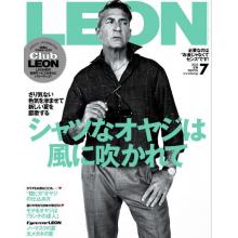 高端男士绅士时尚刊日本leon 2023年7月