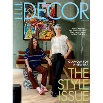 高端家居设计刊美国Elle Decor 2023年9月