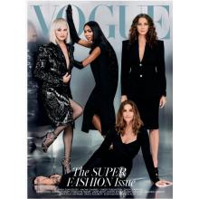 高端时尚刊英国VOGUE 2023年9月传奇超模特辑