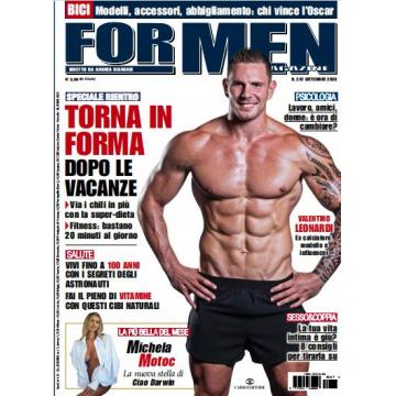 高端男士健身刊意大利for men 2023年9月