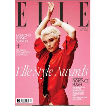 高端时尚刊英国ELLE 2023年10月