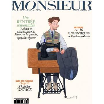 高端法国男士时尚刊Monsieur 2023年9.10月