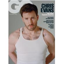 高端男士时尚刊英国GQ 2023年10月CHRIS EVANS