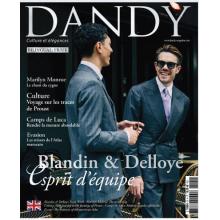 高端正装男士时尚刊法国Dandy 2023年秋季