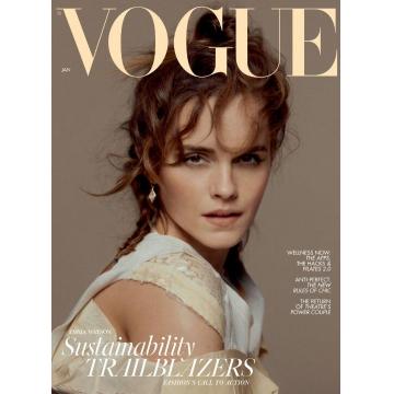 高端时尚刊英国VOGUE 2024年1月