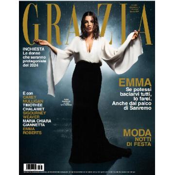 高端时尚刊意大利Grazia 2023年12月14