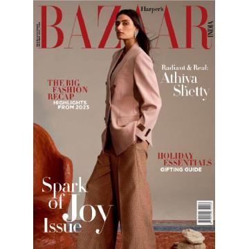 高端时尚刊印度Harpers_Bazaar 2023年12月
