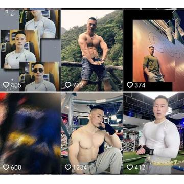 高端男模写真素材抖音大火肌肉猛男聂教练私密集（视频汇总有双人）