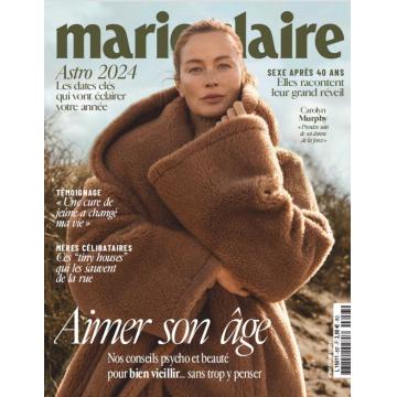 高端时尚刊法国Marie Claire 2024年2月