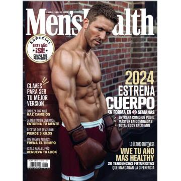 高端男士健身刊西班牙men's health 2024年1月