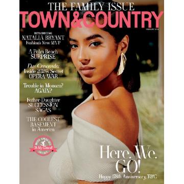 高端时尚刊美国Town___Country 2024年2月