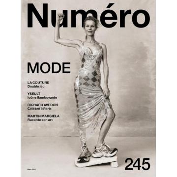 高端男模写真素材法国numero 2024年3月