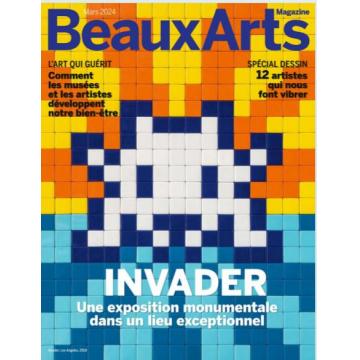 高端艺术刊法国beaux_arts 2024年3月