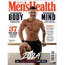 高端男士健身刊南非Men_s_Health 2024年1月