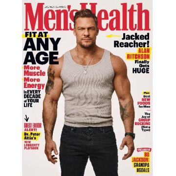 高端男士健身刊美国men_s_health 2024年3、4月