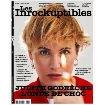 高端时尚影视娱乐刊法国Les_Inrockuptibles 2024年4月