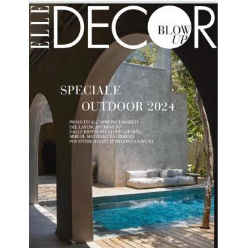 高端家居设计刊意大利Elle Decor 2024年4月Blow_Up_Outdoor特刊