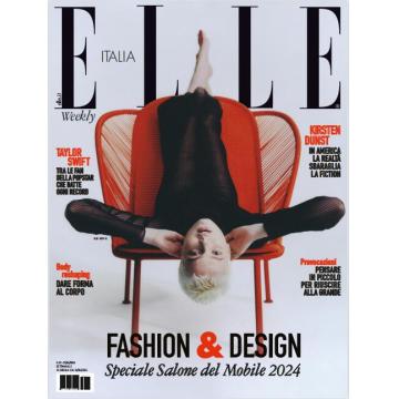 高端时尚刊意大利ELLE 2024年4月16