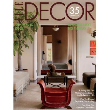 高端家居设计刊美国Elle Decor 2024年5、6月