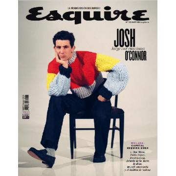 高端男士时尚刊西班牙Esquire 2024年5月