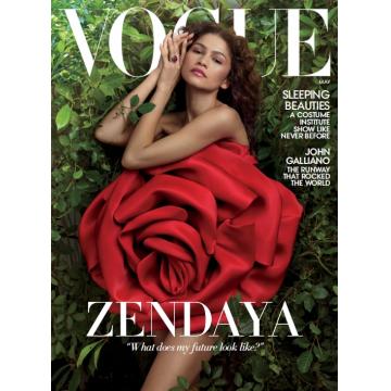 高端时尚刊美国VOGUE 2024年5月zendaya