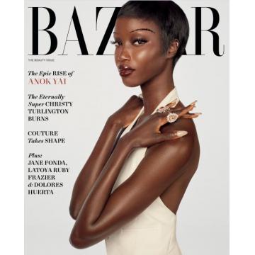 高端时尚刊美国Harper_s_Bazaar 2024年5月