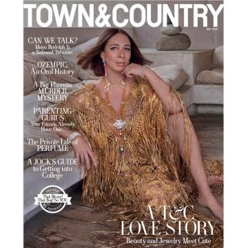 高端时尚刊美国Town___Country 2024年5月