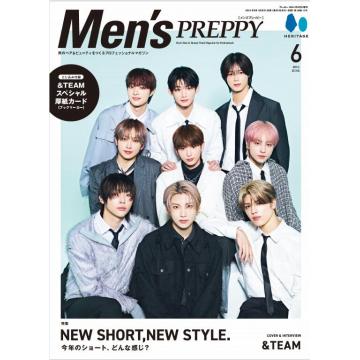 高端发型设计刊日本Men_s_Preppy 2024年6月