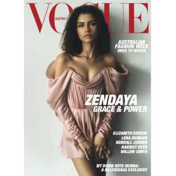 高端时尚刊澳洲VOGUE 2024年5月zendaya