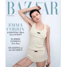 高端时尚刊美国Harpers BAZAAR 2024年6月