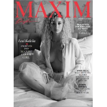 高端性感时尚刊美国Maxim 2024年7、8月