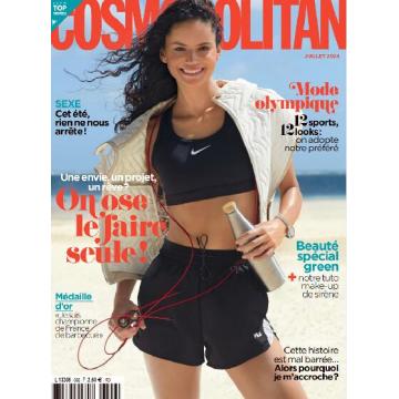 高端时尚刊法国Cosmopolitan 2024年7月